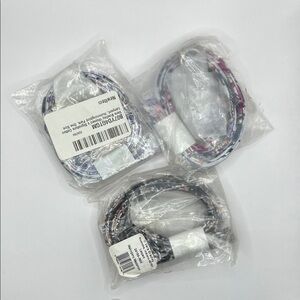 3 Pack of Vera Bradley Cotton Lanyards Recycled Cotton